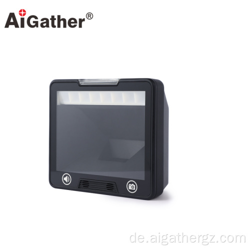 1MP 2,4 M/s Quadratischer Desktop-Scanner mit Bewegungstoleranz